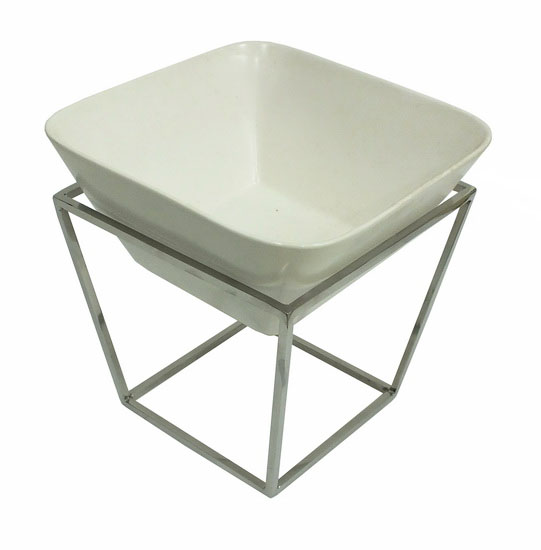 FFSTL 008 L BW ขาตั้งสแตนเลสสีเหลี่ยมคางหมู
